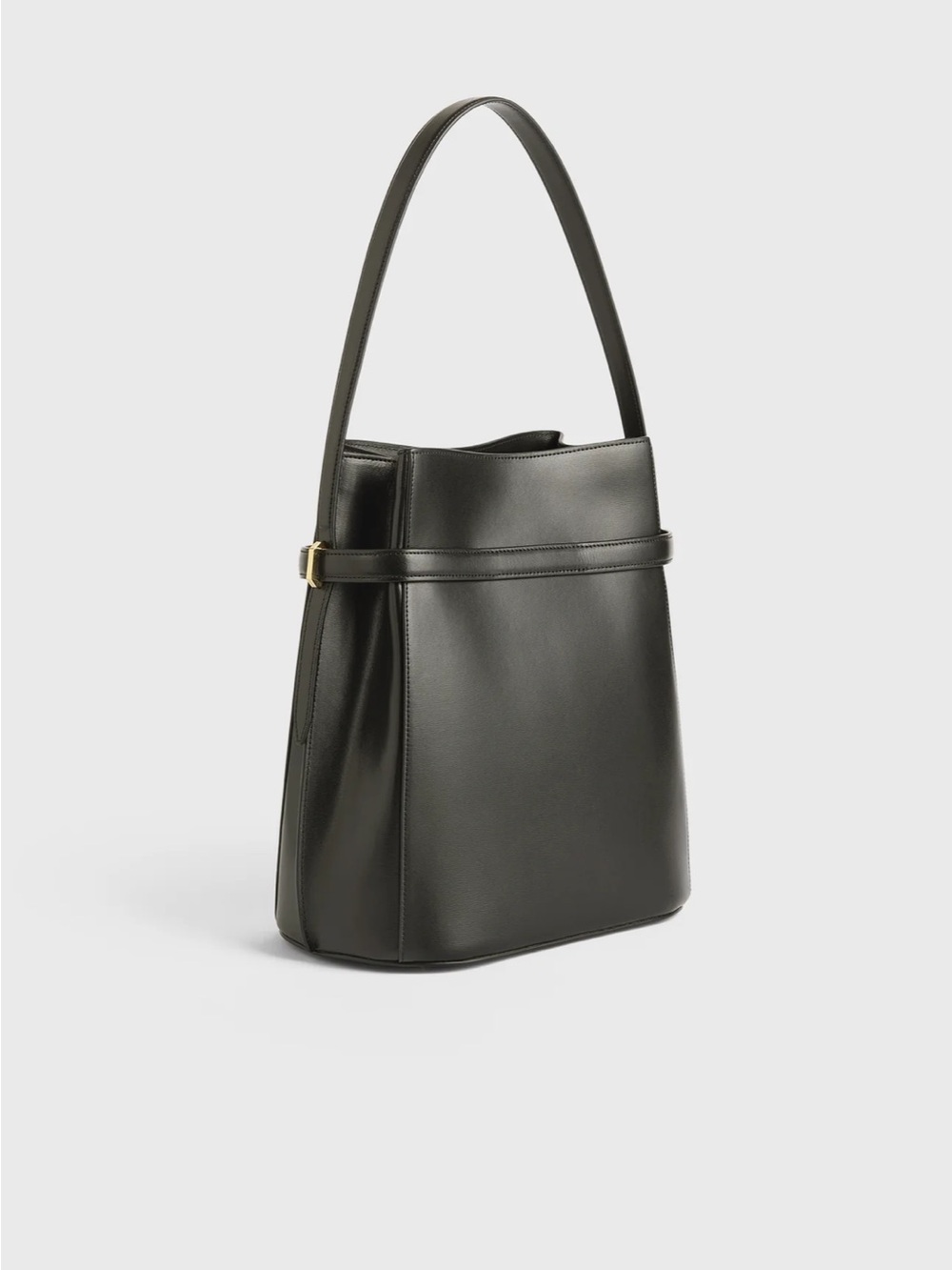 Toteme Belted leather bucket bag - Picture 4 of 16